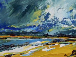 Small oil painting by Clare Blois Small oil painting by Clare Blois